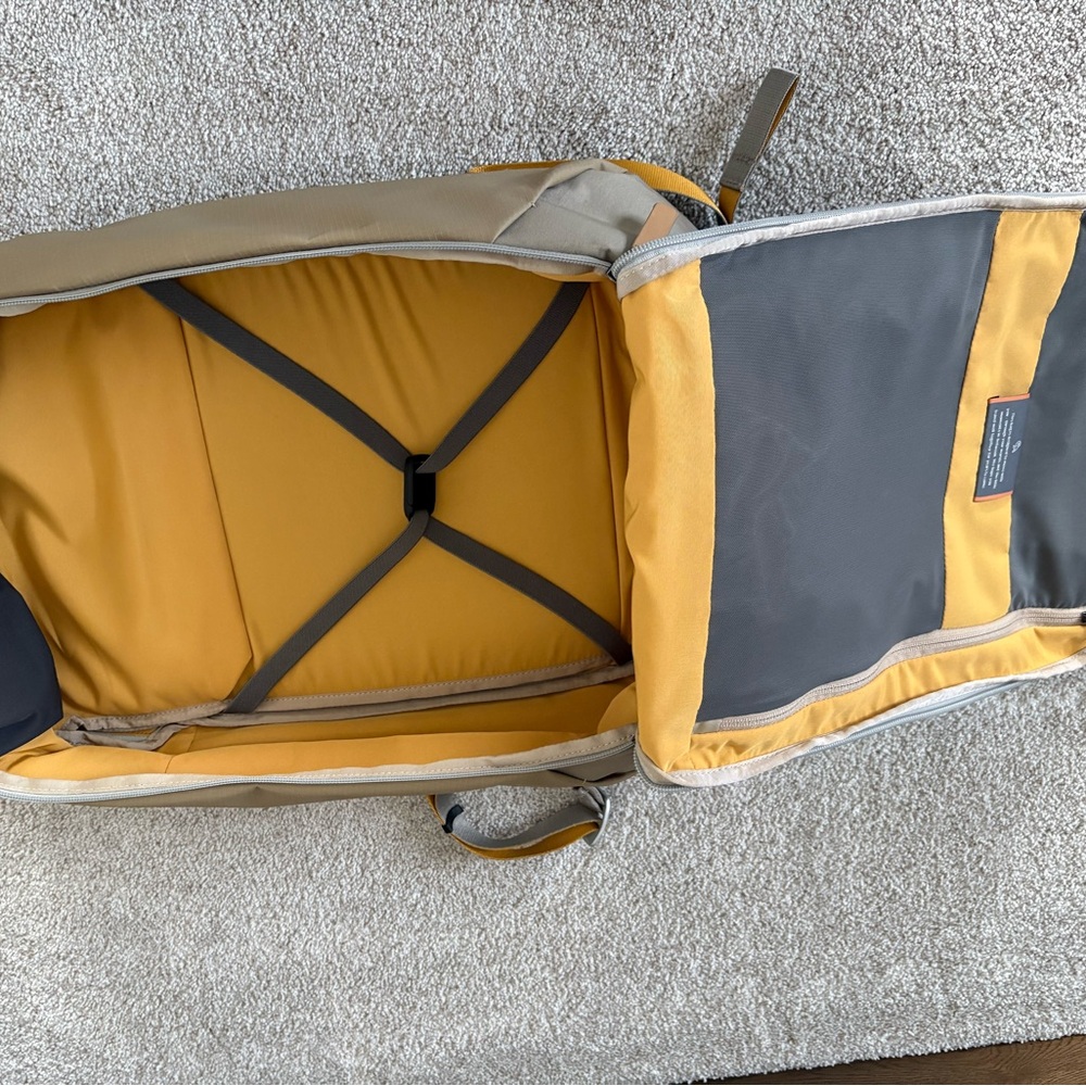 Bellroy Beige Backpack with Tan Accents - Picture 3 of 3